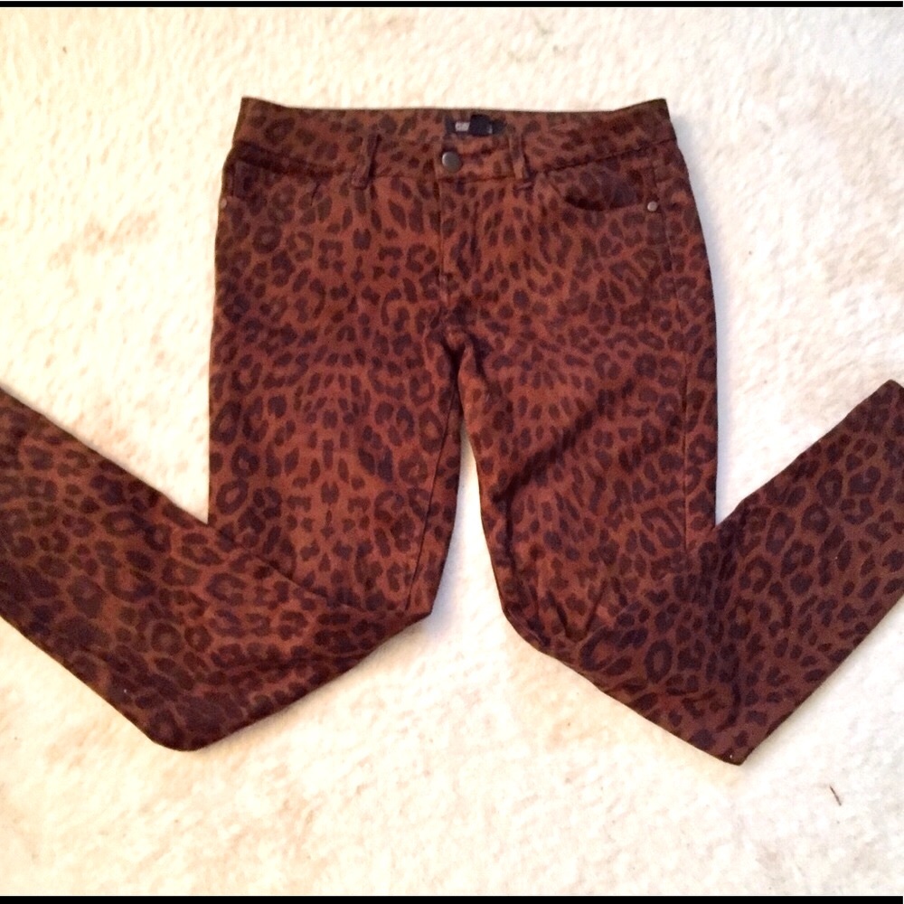 Cheetah pants Sz  28